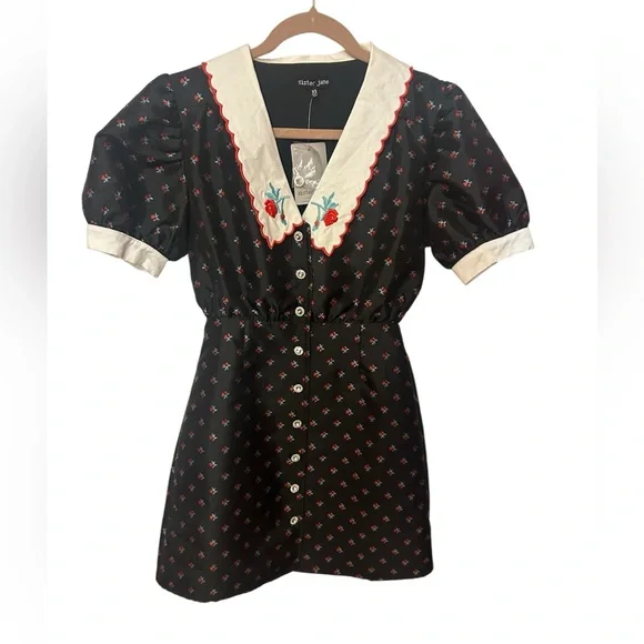 NWT Sister Jane
Courtney Jacquard Mini Dress Size XS - Picture 4 of 11